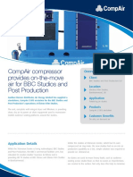 Compair Compressor Provides On The Move Air For BBC Studios and Post Production