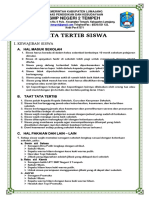 Tata Tertib Poin Pelanggaran SMPN 2 Tempeh 2022