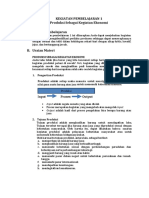 Modul 3.3 Produksi Sebagai Kegiatan Ekonomi