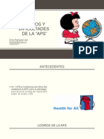 Logros y Dificultades Aps