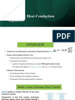 Heat Conduction Equation Derivation