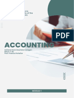 Module 1 - Accounting