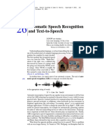Automatic Speech Recognition and Text-to-Speech