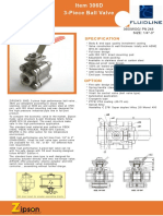 306d 3pc Ball Valve