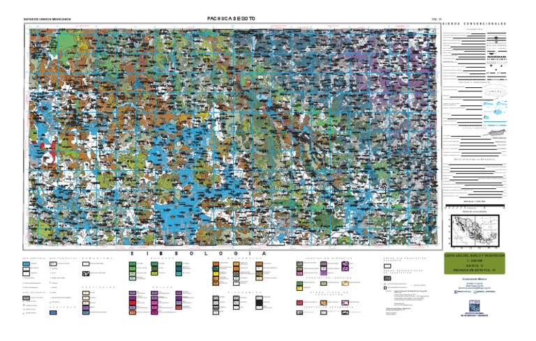 Uso De Suelo Y Vegetación Pachuca 1250000 Pdf