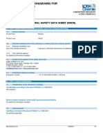 SAFRANINE SOLUTION MSDS