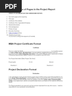 Project Report Formatting Guide | PDF | Citation | Text