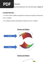 U5-6 Maxima and Minima of Functions of Two Variables