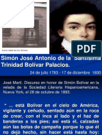 Trabajo de La Vida de Simòn Bolívar