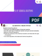 Types of Chemical Reactions