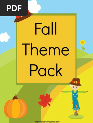 Fall Theme Pack Printable 2