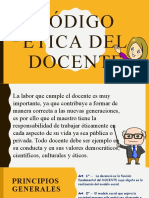 Código Ética Del Docente