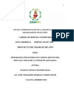 Proyecto de Trabajo de Año: Escuela Superior Politécnica Agropecuaria de Manabí Manuel Félix López