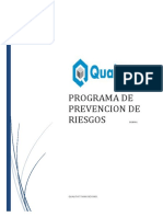 Programa de prevencion de riesgos Qualitat