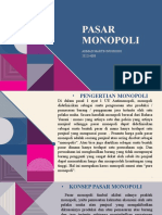 PASAR MONOPOLI & OLIGOPOLI 
