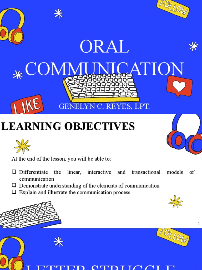 Lesson 2 Models Of Communication Pdf Communication Human