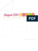 August2011Calendar TheTwinery