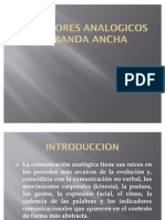 Receptores Analogicos de Banda Ancha