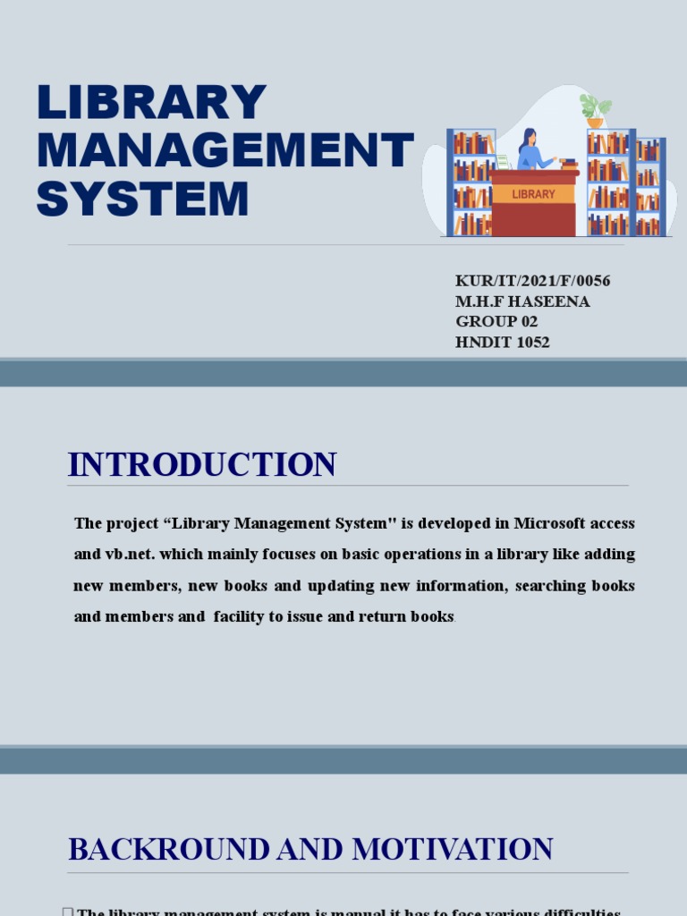 Library Management System | PDF