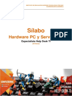 Hardware PC y Servidores: Sílabo