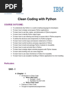 CleanCoding Python