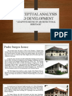 Adaptive Reuse of Conceptual Analysis and Development