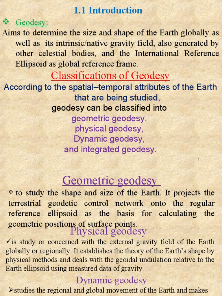 Understanding Geodesy and Earth's Shape | PDF | Geodesy | Force