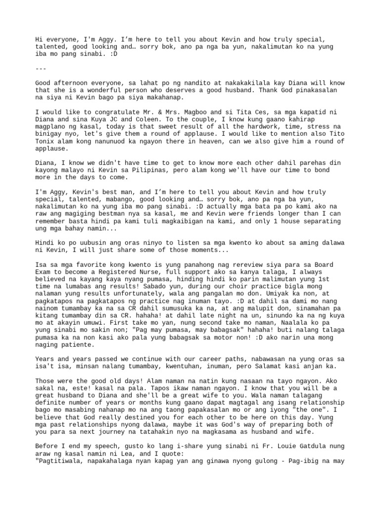 best-man-speech-pdf