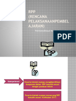 RPP (Rencana Pelaksanaanpembel Ajaran) : Permendikbud No. 22 Tahun 2016