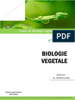 Cours de Biol Ogie Végétale