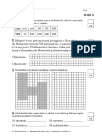 Matematyka Sprawdzian 7