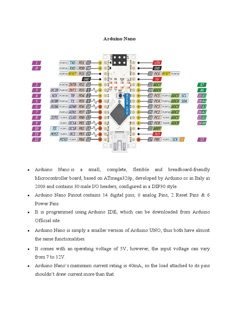 Arduino Nano | PDF
