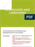 Landscape Landforms