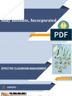 Module 4 Classroom Management