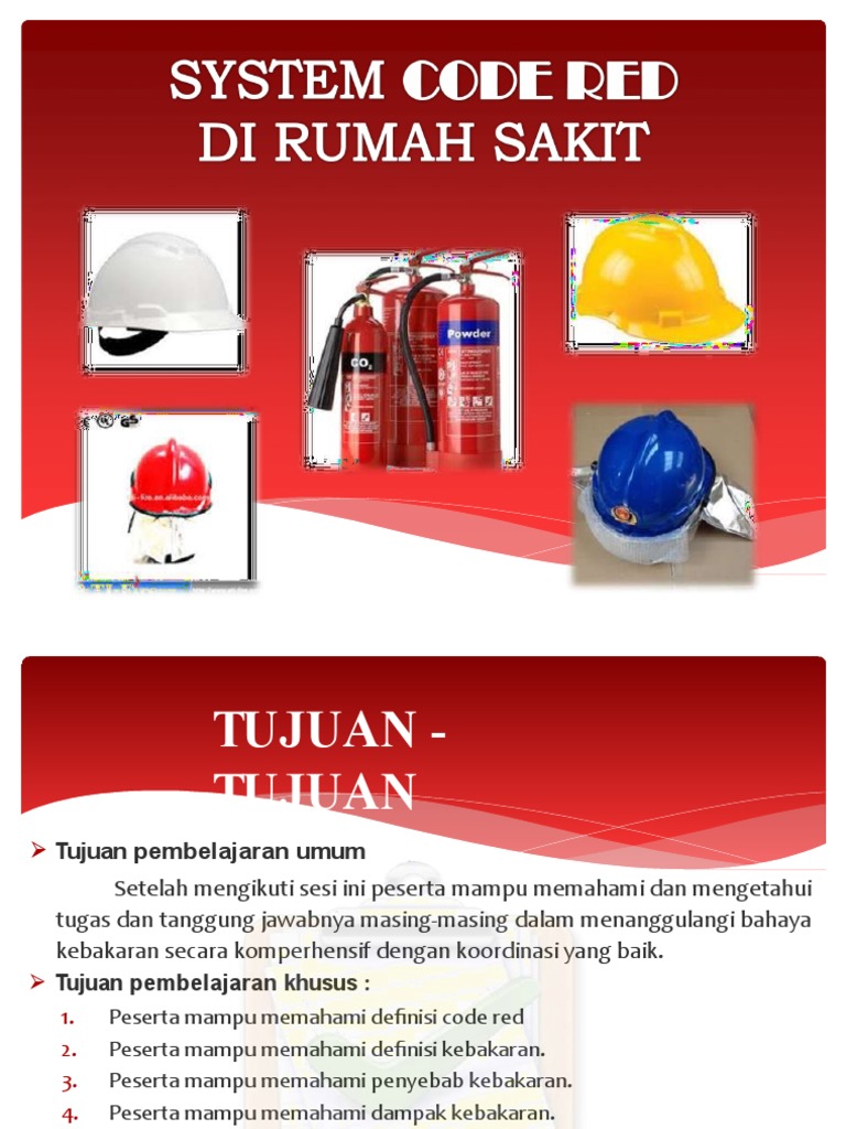 Prosedur Code Red Kebakaran Rumah Sakit | PDF