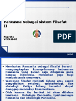 Pancasila Sebagai Filsafat