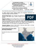 IMD National Flash Flood Guidance Bulletin Dated 08.08.2022 (1730 IST)