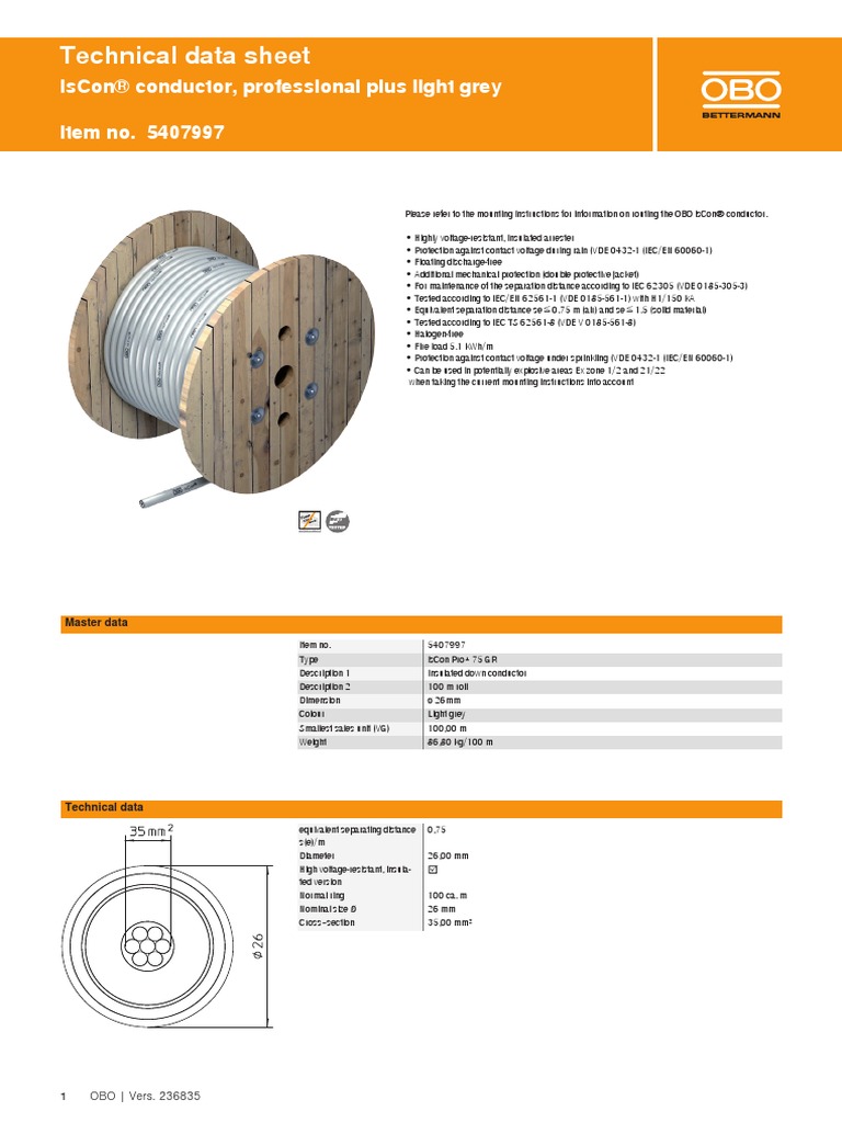 TBS-isCon Pro 75 GR-5407997-en | PDF | Components | Equipment
