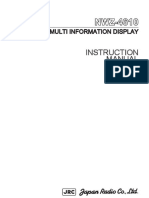 NWZ-4610 Instruction Manual
