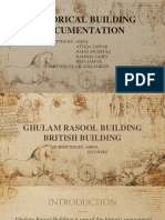 Historical Building Documentation