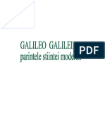 Proiect Istorie Galileo Galilei