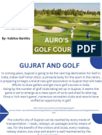 Golf Course Business Proposal Presentation