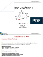 Química Orgânica Ii: 2022-2023 Micf