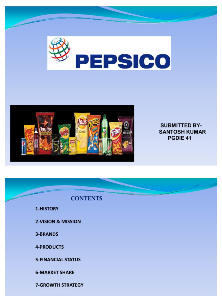 PepsiCo Investor Presentation Overview | PDF
