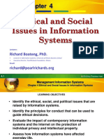 Ethical and Social Issues in Information Systems