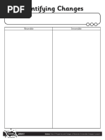 Reversible vs. Irreversible Changes Worksheet | PDF