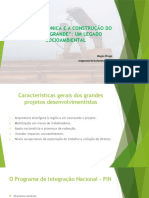 Transamazônica e A Construção Do Brasil Grande: Um Legado Socioambiental