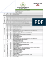 Calendario de Actividades Nivel Secundaria 22-23