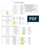 CH 11 - Writing - Chemical - Equation - 1 - Ans