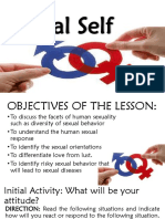 Lesson 9. Sexual Self